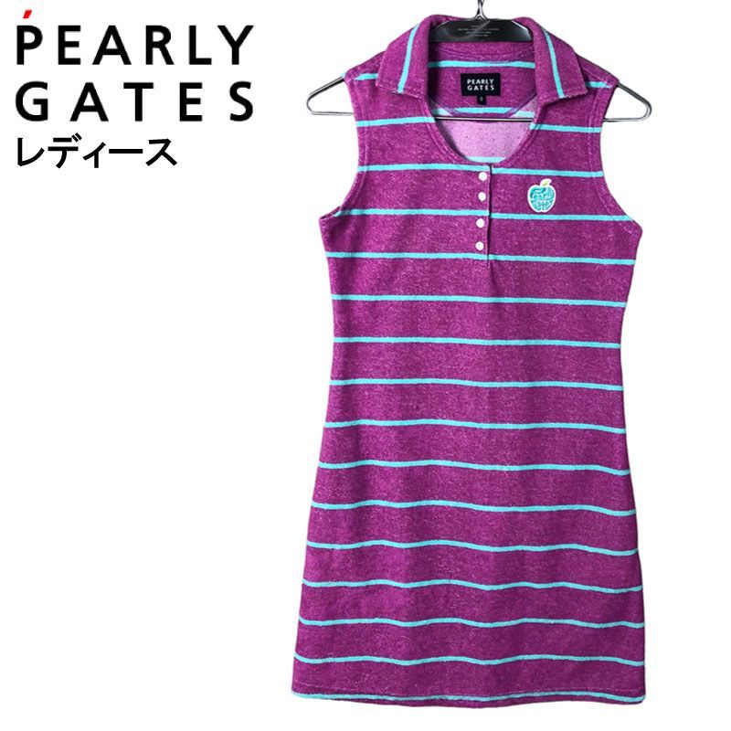 PEARLY GATES パーリーゲイツ レディース ノースリーブワンピース