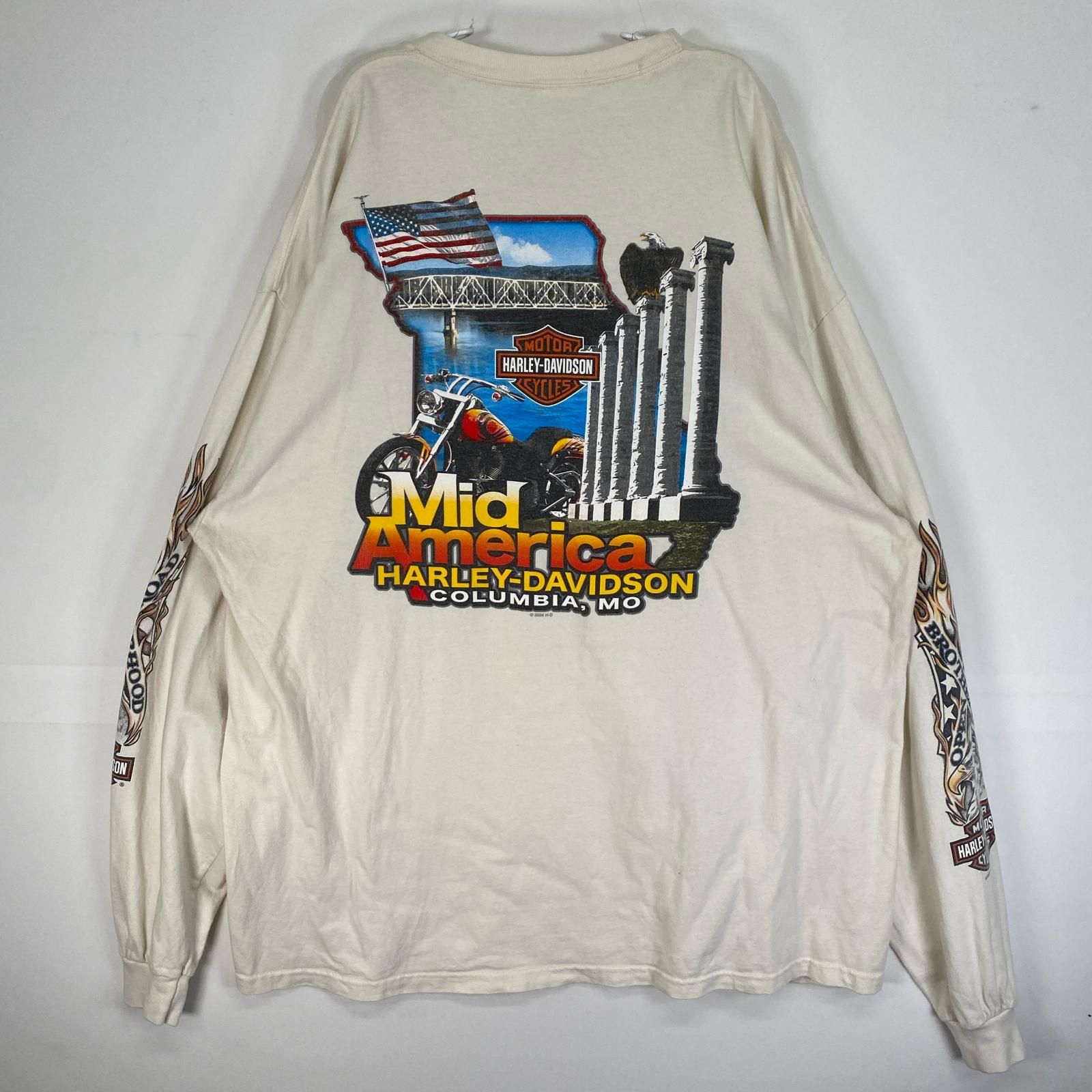 古着 00's/00年代 ハーレーダビッドソン HARLEY DAVIDSON 長袖Tシャツ