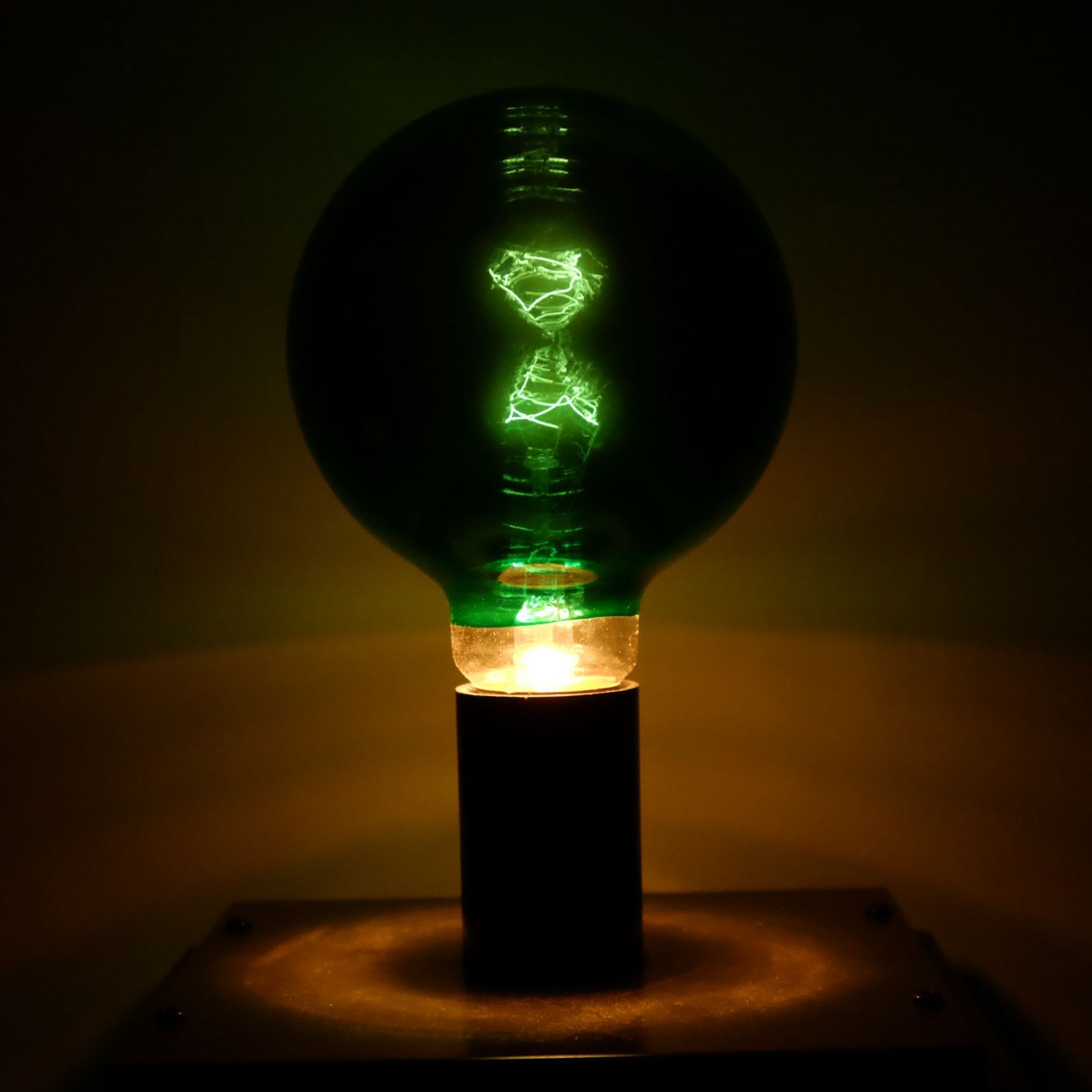 National カラフルボール電球 緑色 E26 15W ナショナル 松下電器産業