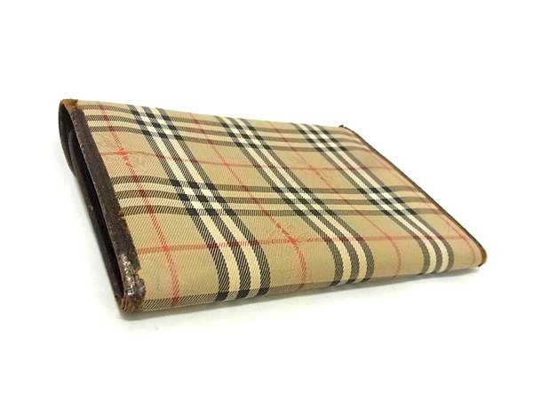 BURBERRY バーバリーズ ノバチェック ポーチ レザー ヴィンテージ