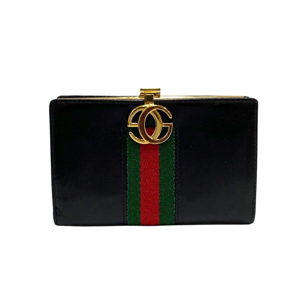 極 美品 GUCCI オールドグッチ ヴィンテージ シェリーライン GG 金具