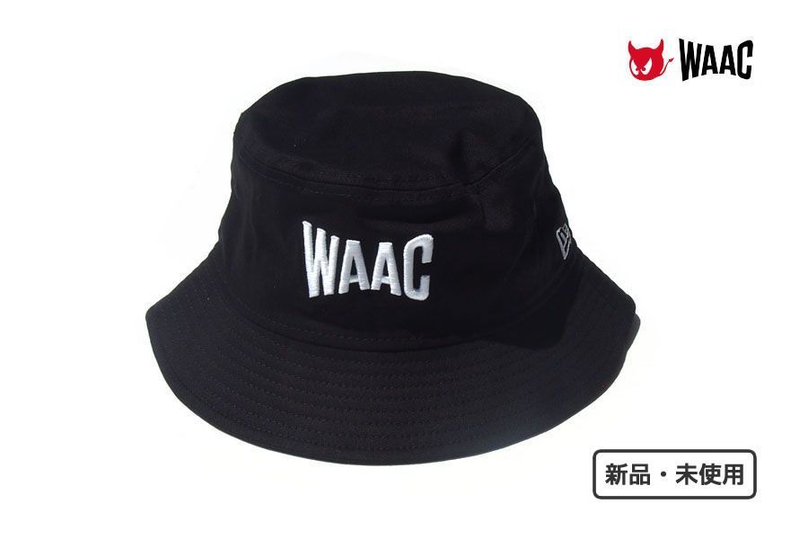 新品｜未使用｜ワック｜WAAC×NEWERA バケットハット｜S｜ブラック