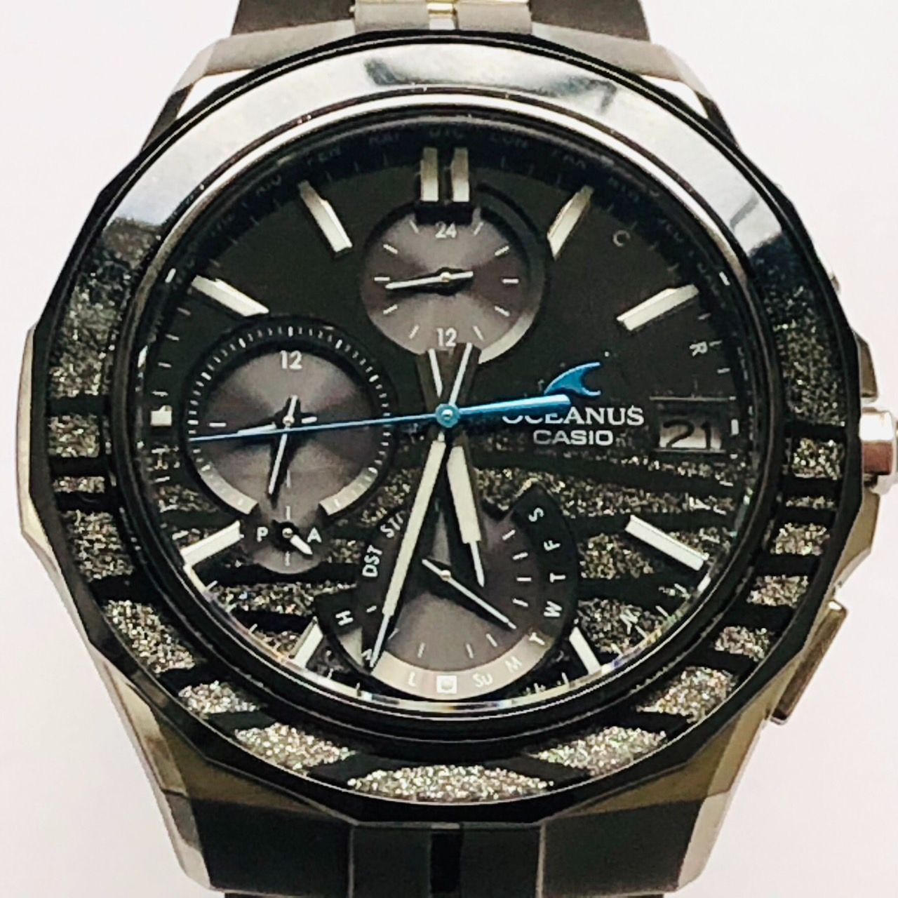 カシオ オシアナスマンタ CASIO OCEANUS プラチナ蒔絵文字盤 世界限定1500本 OCW-S5000ME-1AJF☆美品☆ - メルカリ