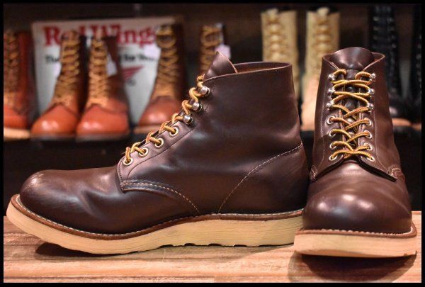 7D 良品 05年】レッドウィング 8160 アイリッシュセッター 茶 ガラスレザー コレクテッドグレイン ブーツ redwing HOPESMORE【EH164】  - メルカリ