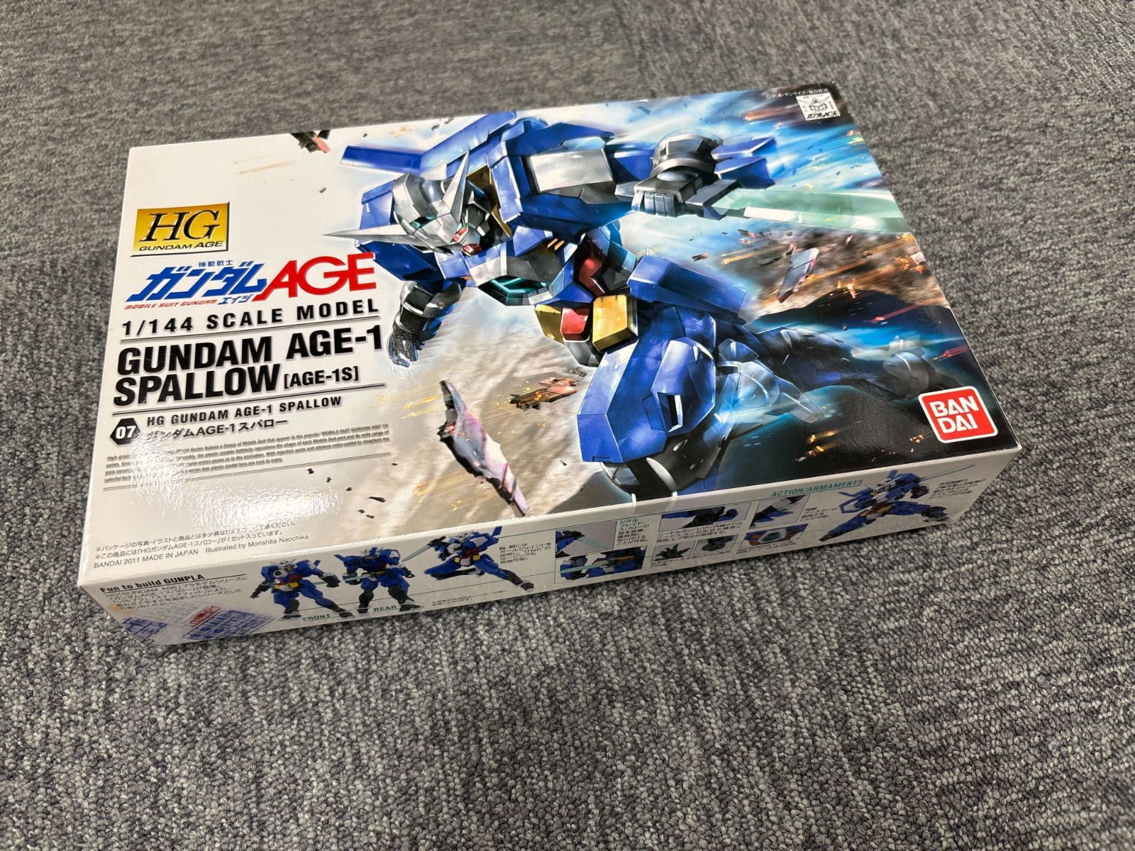 中古】HG 1144 AGE-1S ガンダムAGE-1 沿わ スパロー 機動戦士