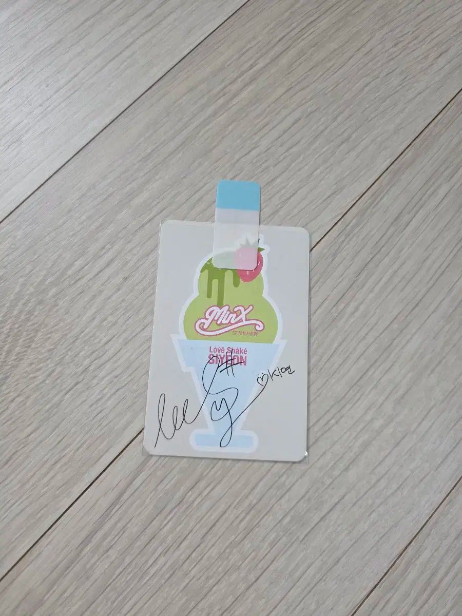 ドリームキャッチャー シヨン ミンス トレカ Dreamcatcher Minx photocar