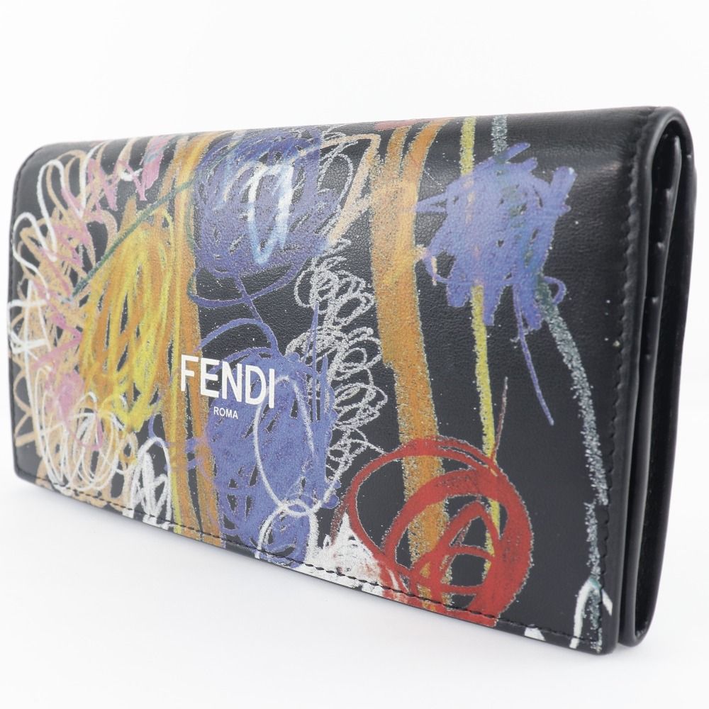 FENDIコンチネンタル ノエルフィールディングコラボ 長財布 FENDI】フェンディ ノエル・フィールディング コラボ コンチネンタル