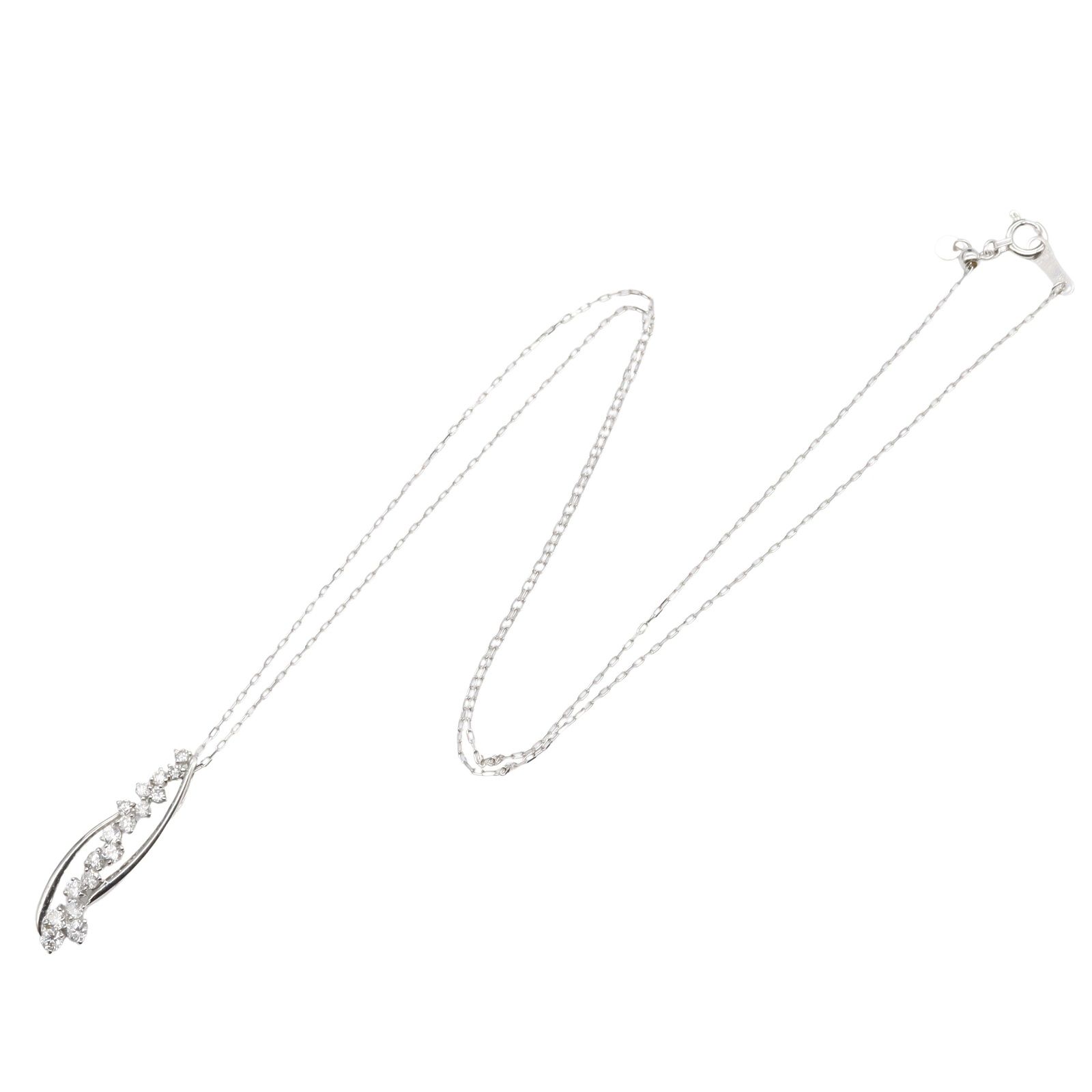 ジュエリー JEWELRY ネックレス ダイヤモンド ネックレス ﾀﾞｲﾔ 2.2g 首  