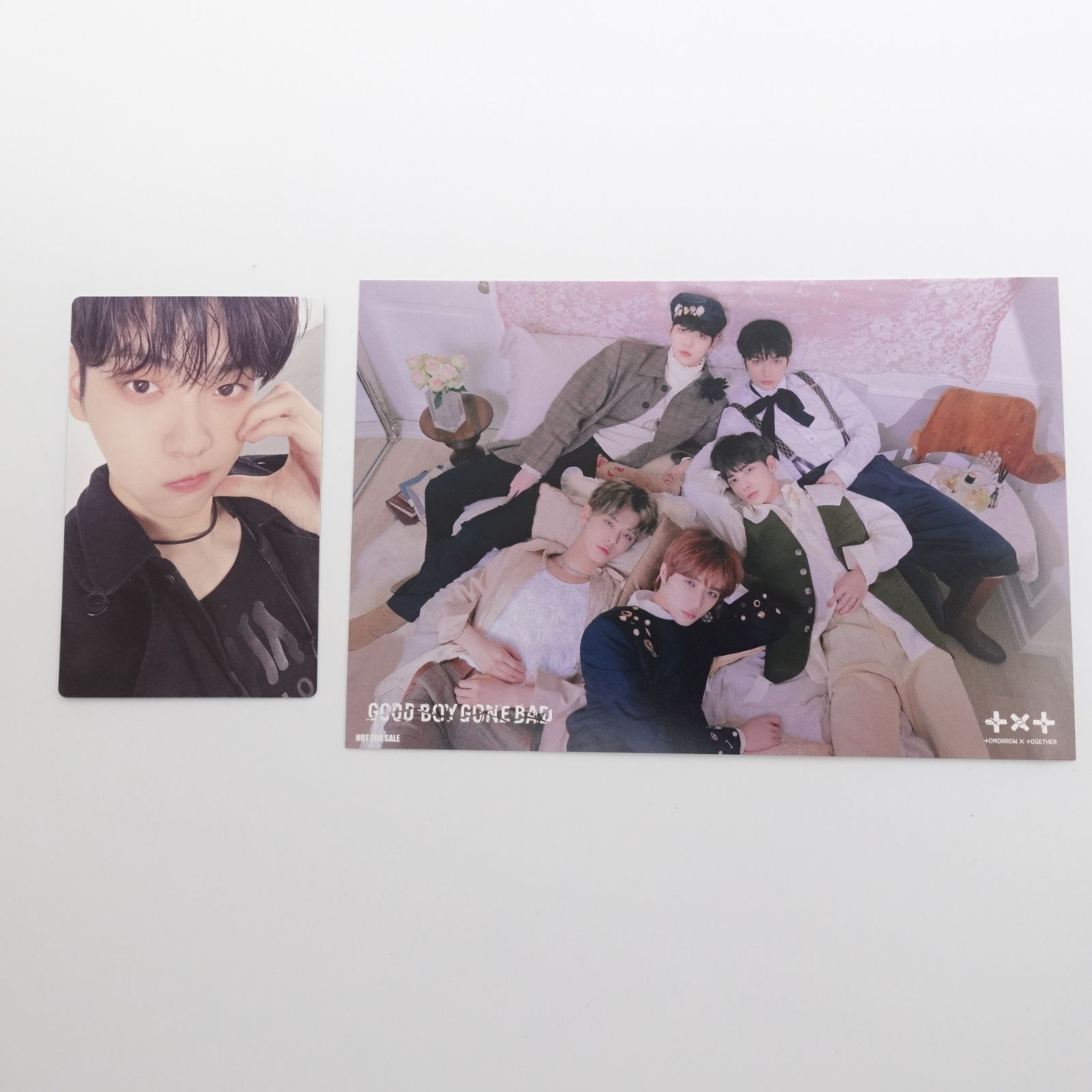 TXT スビン トレカ カード フォト GOODBOYGONEBAD CD 通常盤 POST CARD