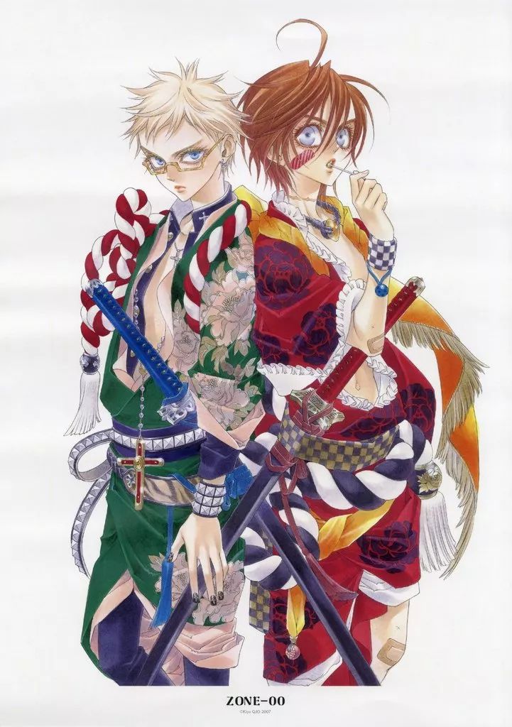 中古】ポスター A3マット加工ポスター 九浄三郎＆志萬安吾 A 「DRAW