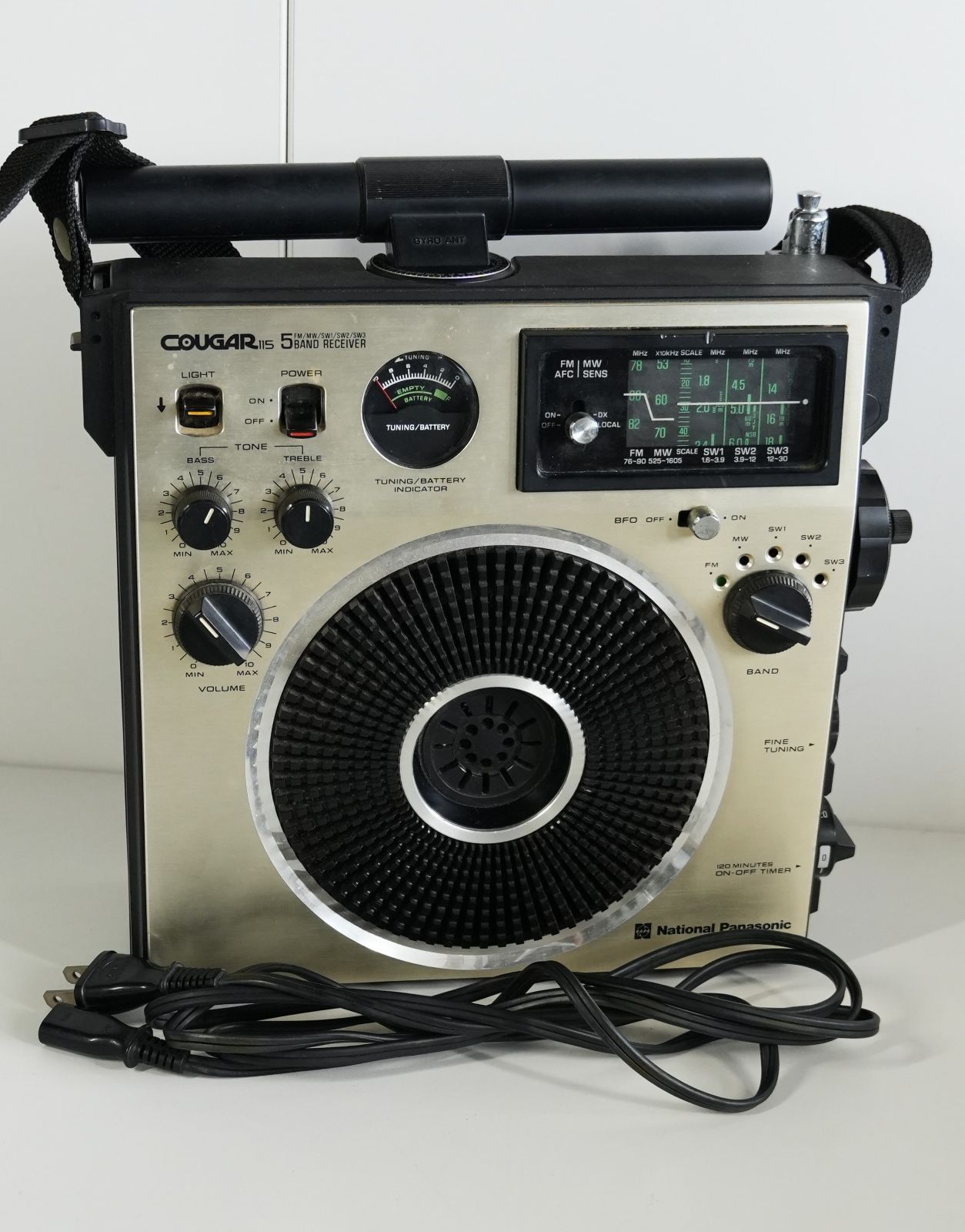 IM] ナショナル パナソニック クーガー115 RF-1150 ラジオ 5