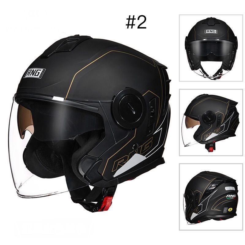 RNG　ジェットヘルメット　グレー　サイズL bike-parts-center_72-11-01