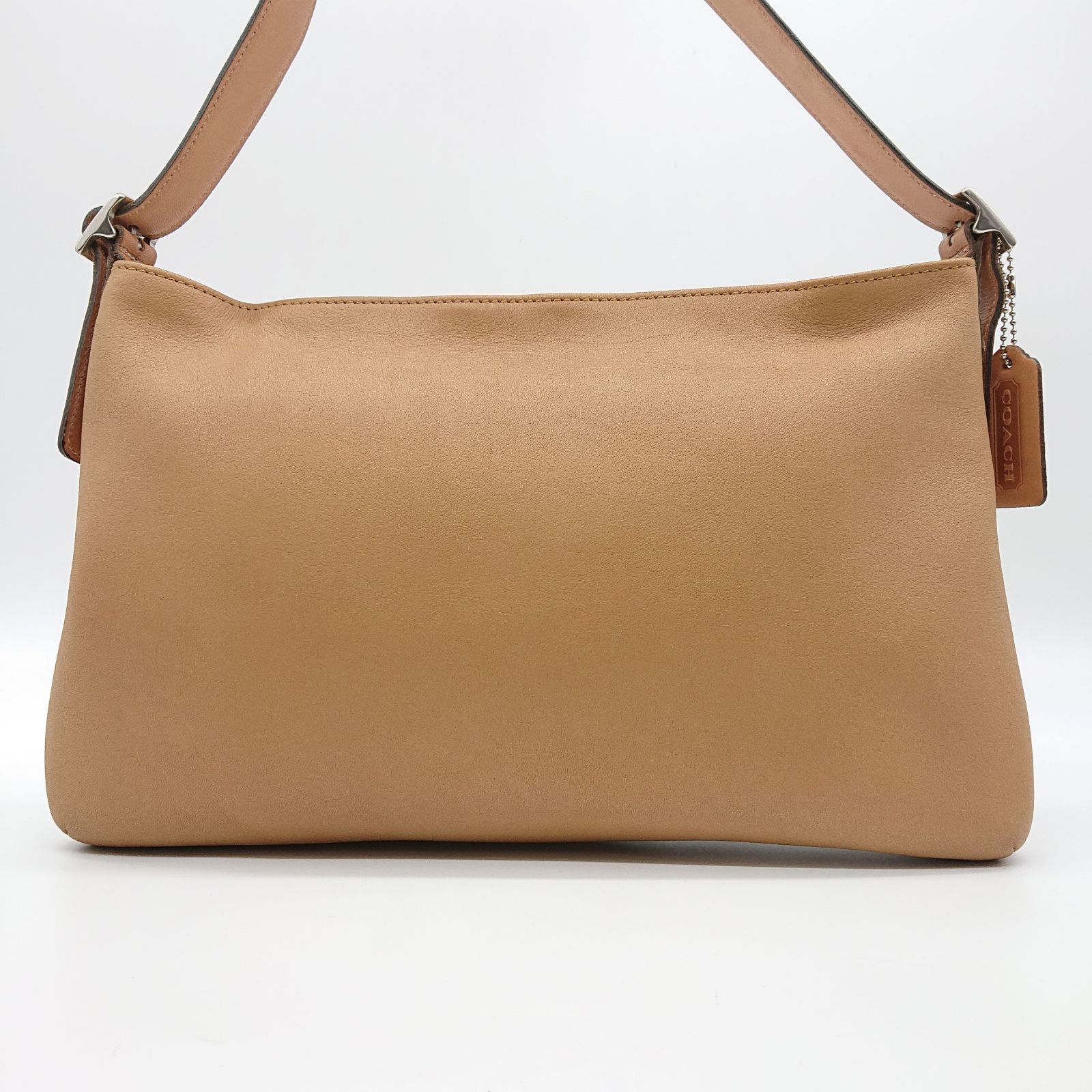 COACH オールドコーチ ショルダーバッグ ベージュ 9414 レザー