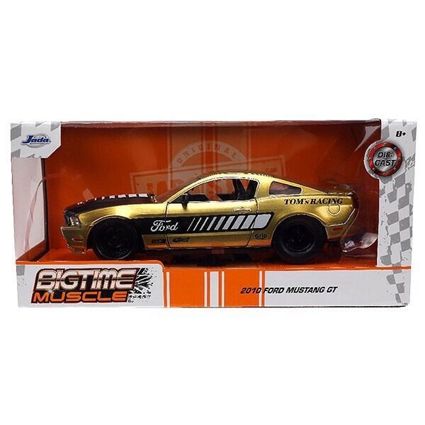 BTM 2010 Ford Mustang GT Tom’s Racing Tom's Racing - 2010 Ford Mustang GT BigTime Muscle | Diecast