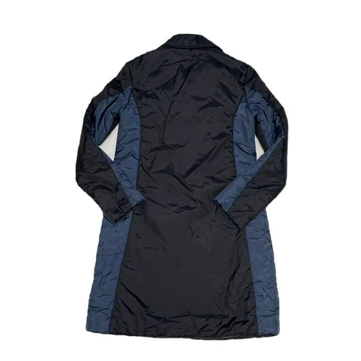美品 JILL SANDER ジルサンダー ダウン ロングコート ツートンカラー 