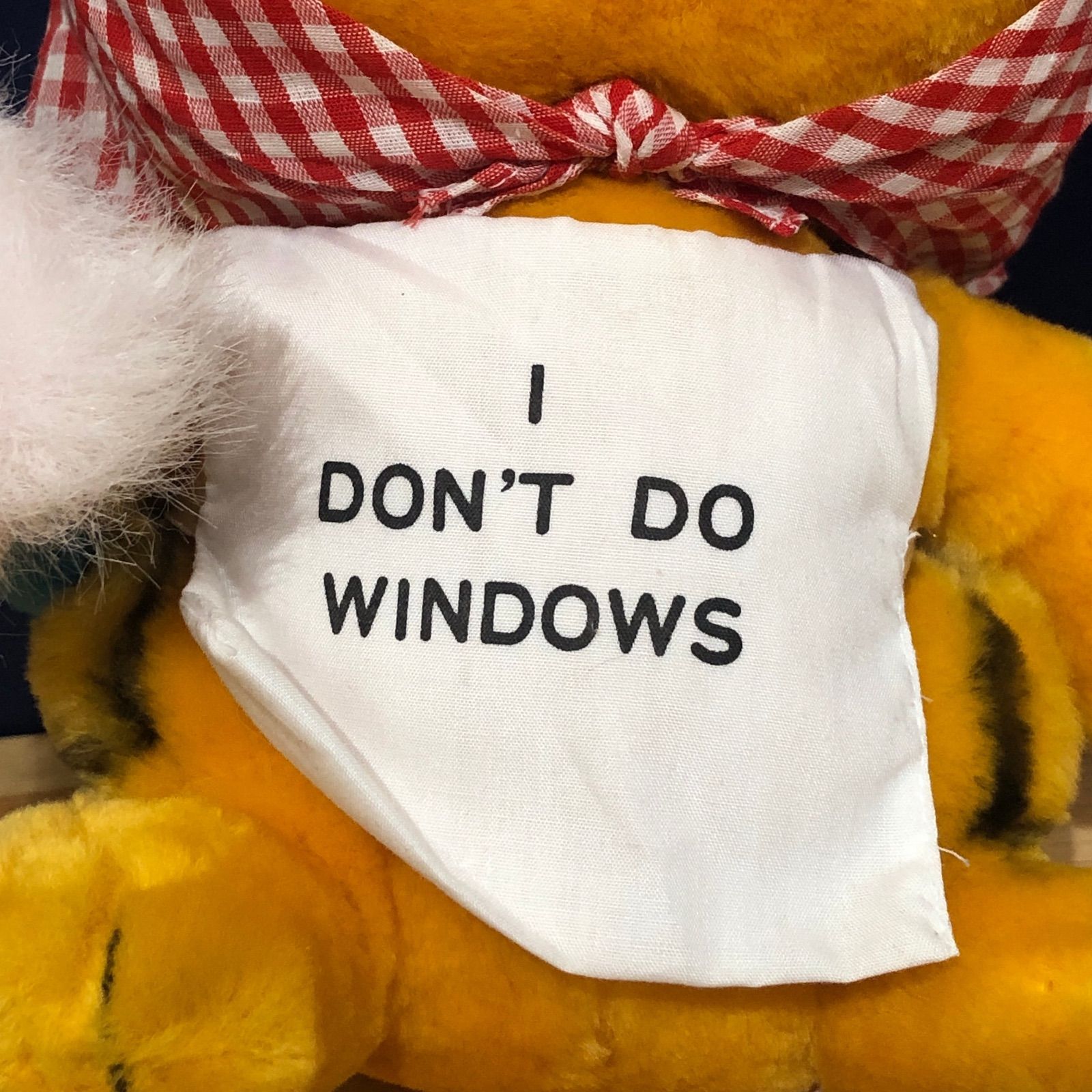 Dead Stock>80s GARFIELD TOY 