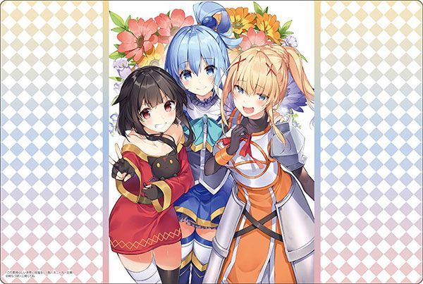 アクア ダクネス めぐみん クラスター このすば プレイマット