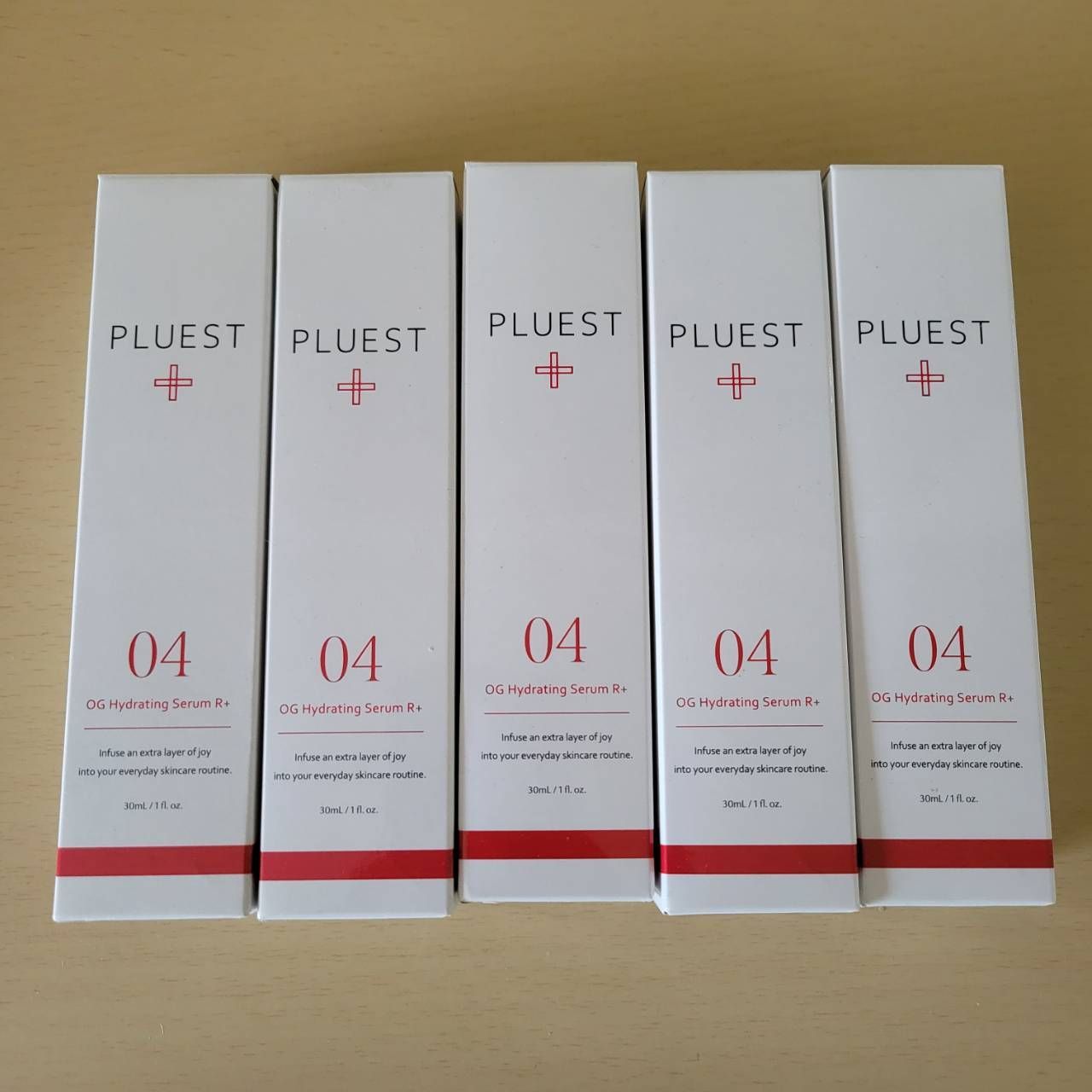 PLUEST OG ハイドレーティングセラムR+ 04 30ml 5本セット プルエスト  