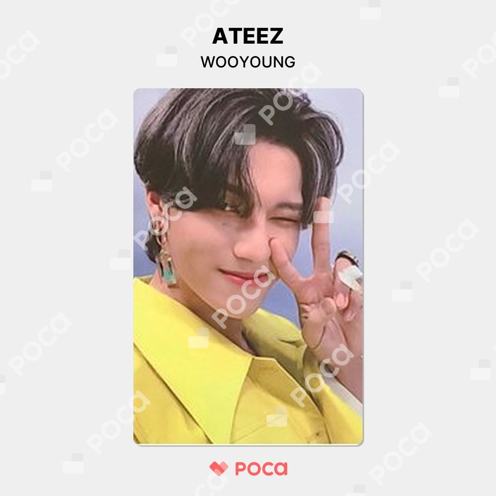 ATEEZ FEVER PART2 ウヨン・ヨサン　ユニットトレカ ATEEZ ウヨン トレカ FEVER PART.2 MMT ver.2 - メルカリ