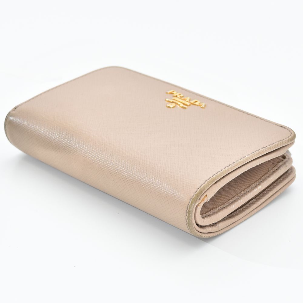 中古USED PRADA レディース 財布 2つ折り 1ML225 プラダ 1528740