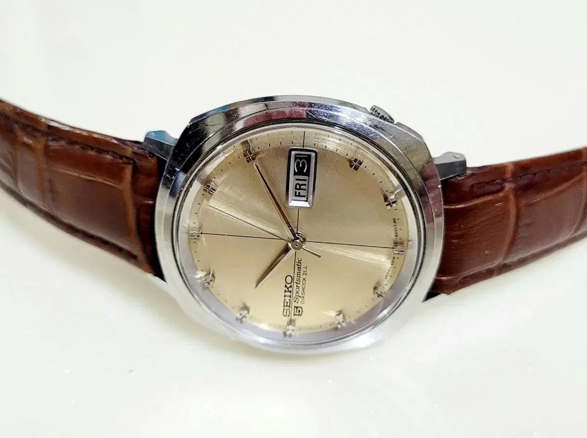 SEIKO セイコー スポーツマティック ダイアショック 自動巻き時計