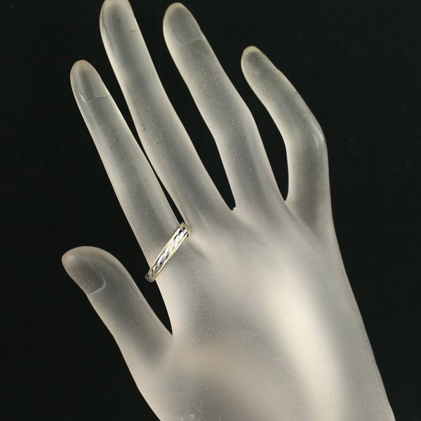 ディオール リング コンビカラー 12.5号 K18YG/Pt900 #170659  