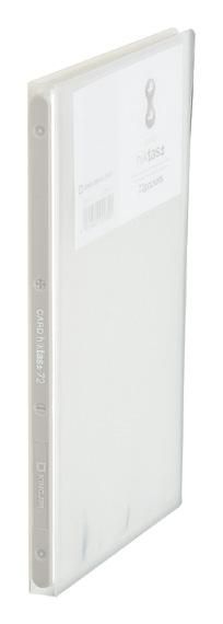 (まとめ）キングジム カードホルダー ヒクタス±（透明）スティック･タイプ 7041Tﾄｳ 【×20セット】