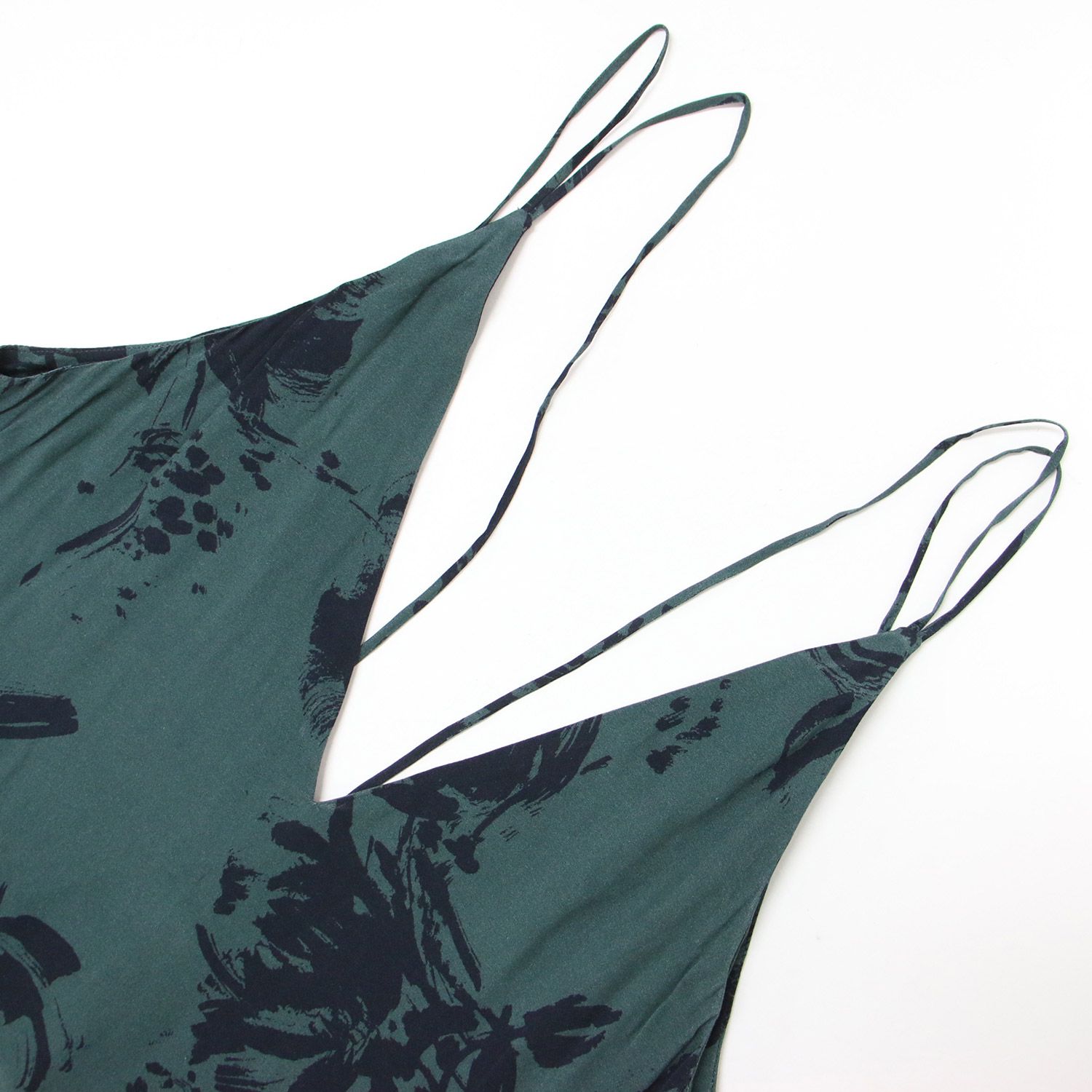 美品】SACRA サクラ ワンピース グリーン サイズ:38(M