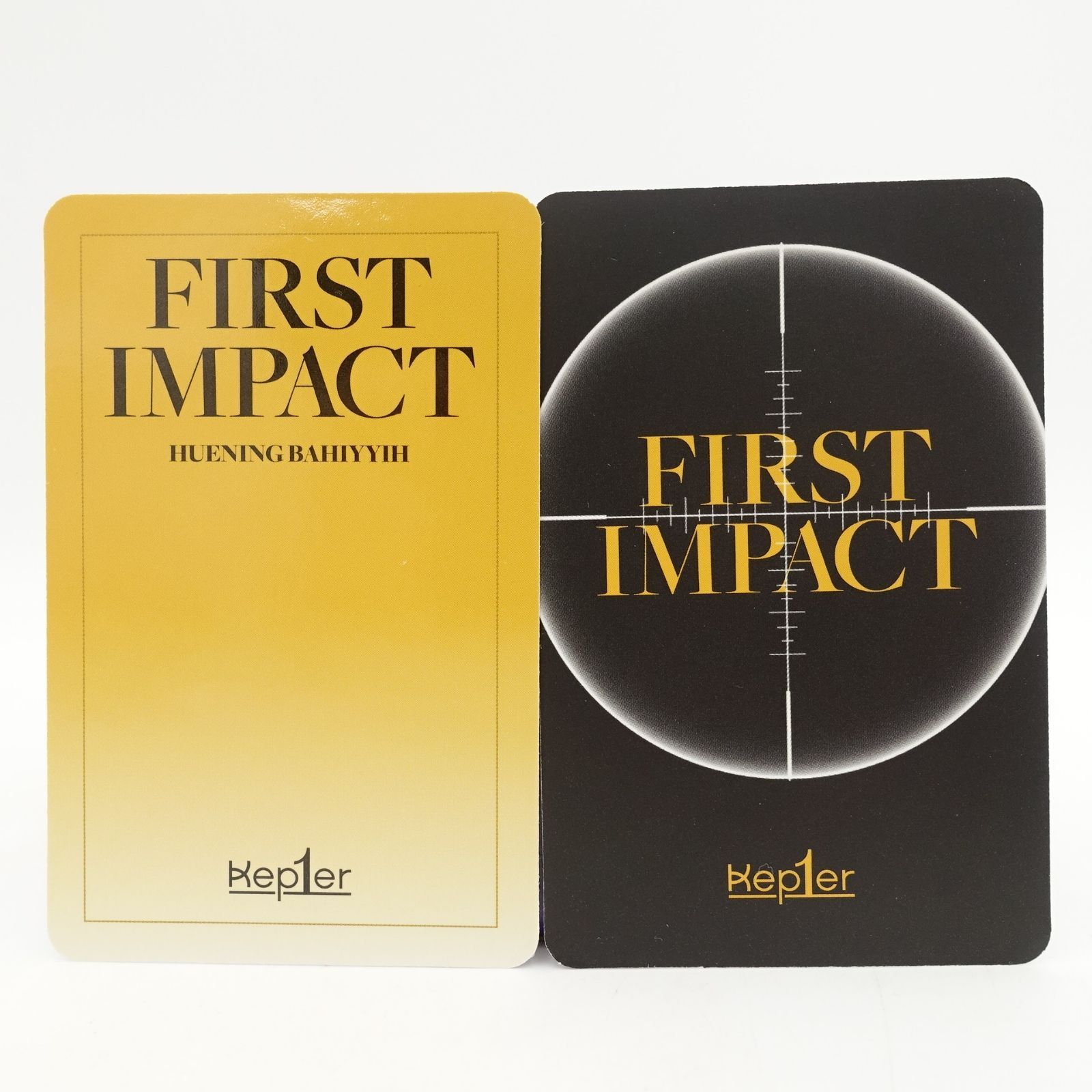 Kep1er ヒュニンバヒエ FIRST IMPACT SN2D トレカ フォト ポスト