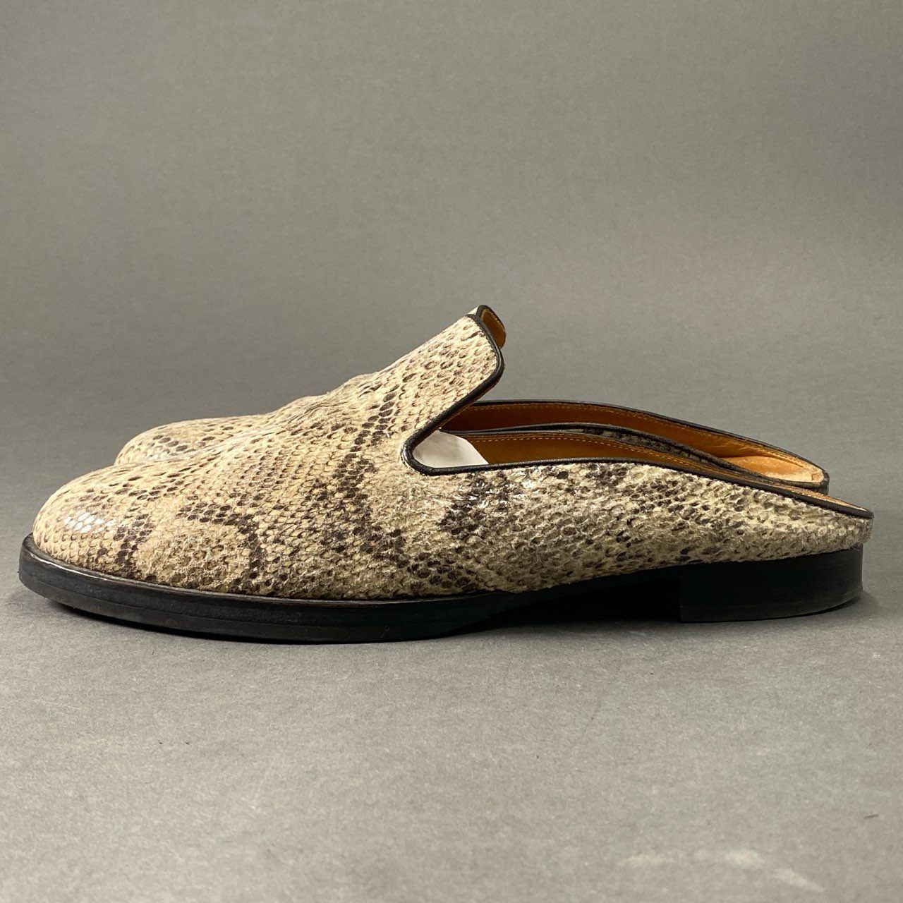 3c8 Hender Scheme エンダースキーマ peak パイソン柄 ミュール