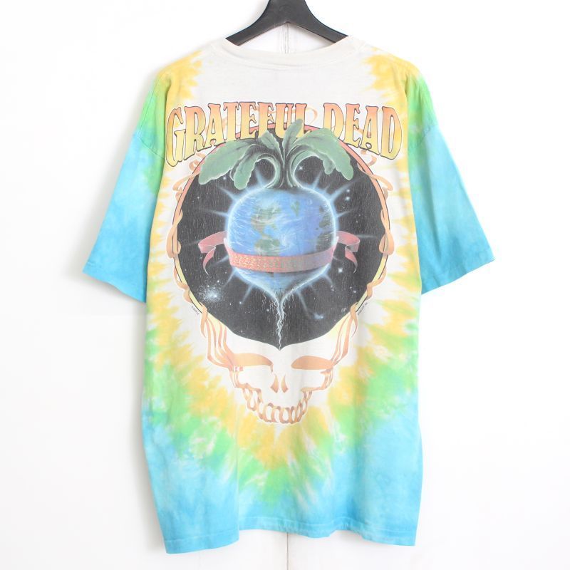 90s USA製 vintage グレイトフルデッド Grateful Dead LIQUID BLUE タイダイ柄 KEEP IT GREEN バンド Ｔシャツ メンズ 表記XLサイズ - メルカリ