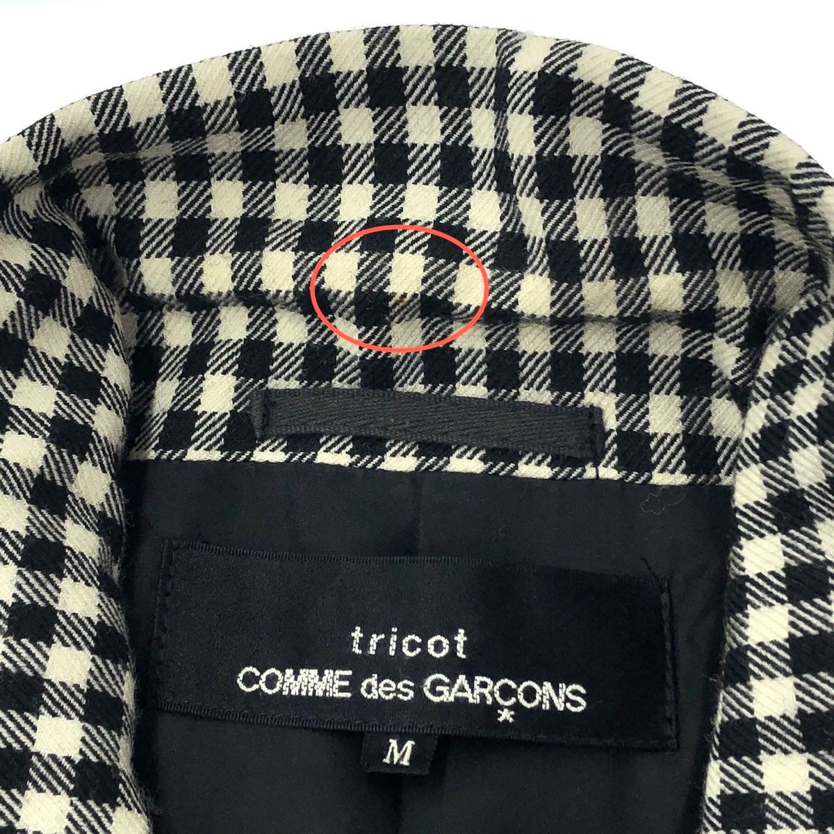 tricot COMME des GARCONS トリココムデギャルソン AD1991 ベロア使い 