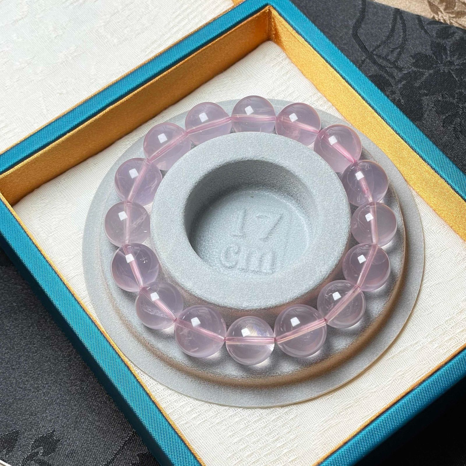 10 OFF EU製 スターローズクォーツ パワーストーン ブレスレット 水晶 開運 ギフト プレゼント1 12.7-13.7mm ZB9287 WWW_SHINETEETH_COM