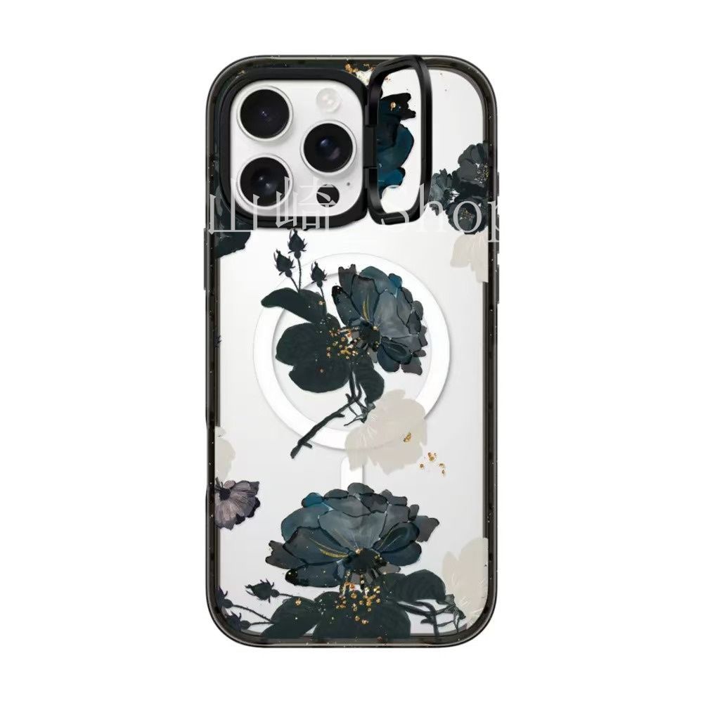 【極美品】CASETiFY 花柄 iPhone16ケース　ケースティファイ 極美品】CASETiFY 花柄 iPhone16ケース ケースティファイ