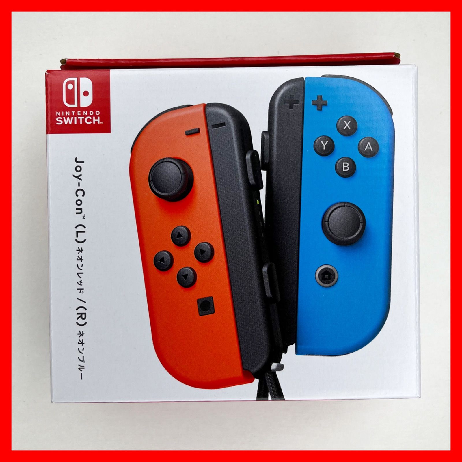 Nintendo Switch ジョイコン ネオンレッド ネオンブルー 正規品 - メルカリ