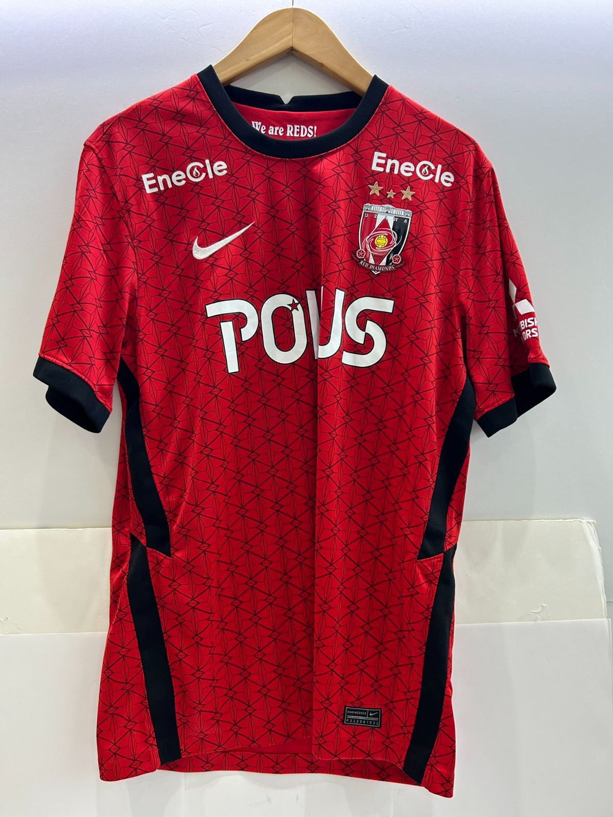 美中古 浦和レッズ 2021 ユニフォーム Lサイズ 41番 関根貴大 Jリーグ 