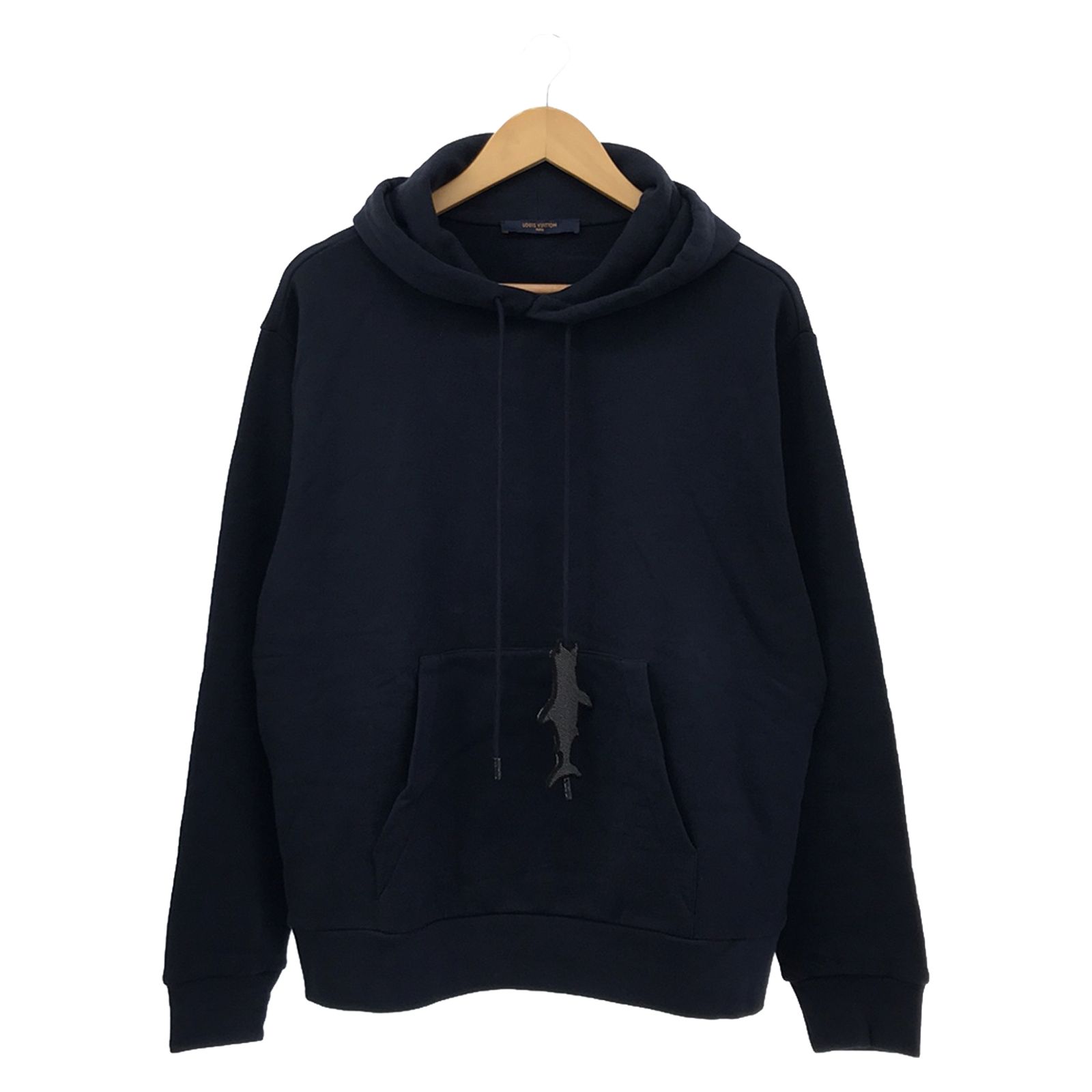 ルイ・ヴィトン LOUIS VUITTON パーカー パーカー ネイビー コットン 