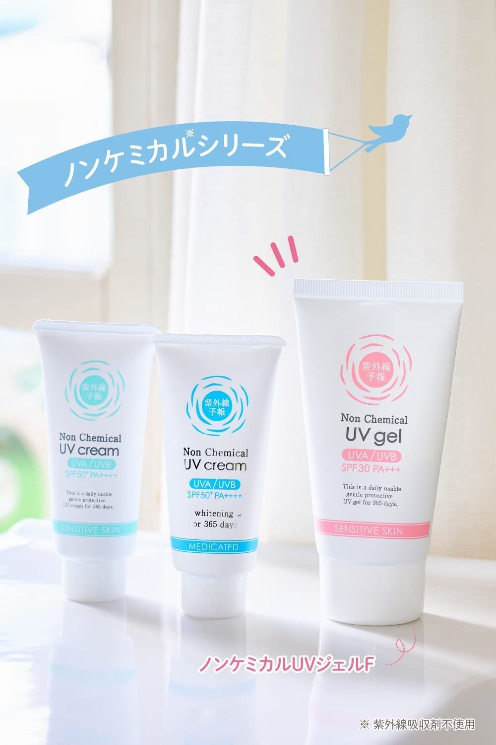 トレンド 紫外線予報 ノンケミカルUVジェルF 65g SPF30 PA 2個セット