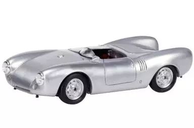 ミニカー　1/43 ポルシェ550スパイダー シルバー 「PRO.R43シリーズ」 [450886800] 中古】ミニカー 1/43 ポルシェ550スパイダー シルバー 「PRO.R43