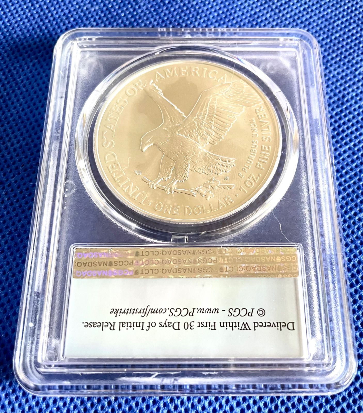 ☆PCGS最高鑑定☆ 2021アメリカ イーグル銀貨 PCGS MS70 Silver Eagle Type-2 ファーストストライク First  Strike Struck at West Point - メルカリ