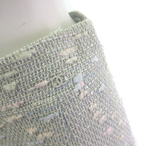 シャネル CHANEL ツイード セットアップ スカート スーツ ココ