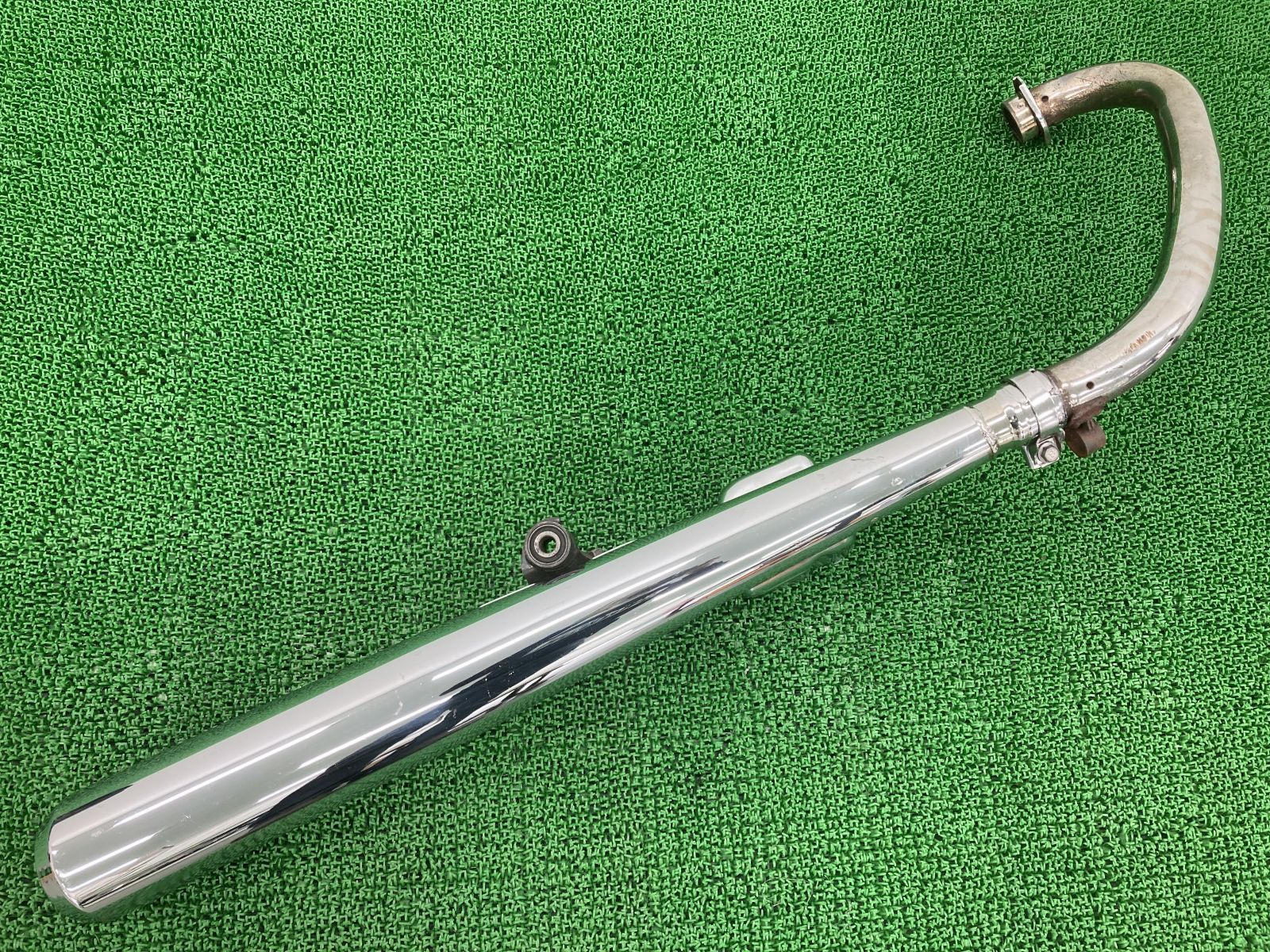 SR400 マフラー 3HTF ヤマハ 純正 中古 バイク 部品 RH01J ステー