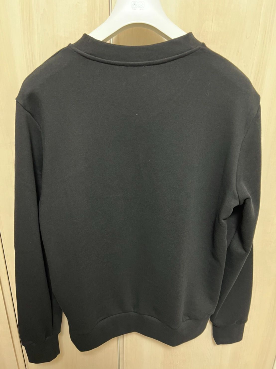 新品未使用タグ付き☆MONCLER レタリングロゴ スウェット S ブラック 中古】MONCLER モンクレール I20918G00001 89A2L FELPA