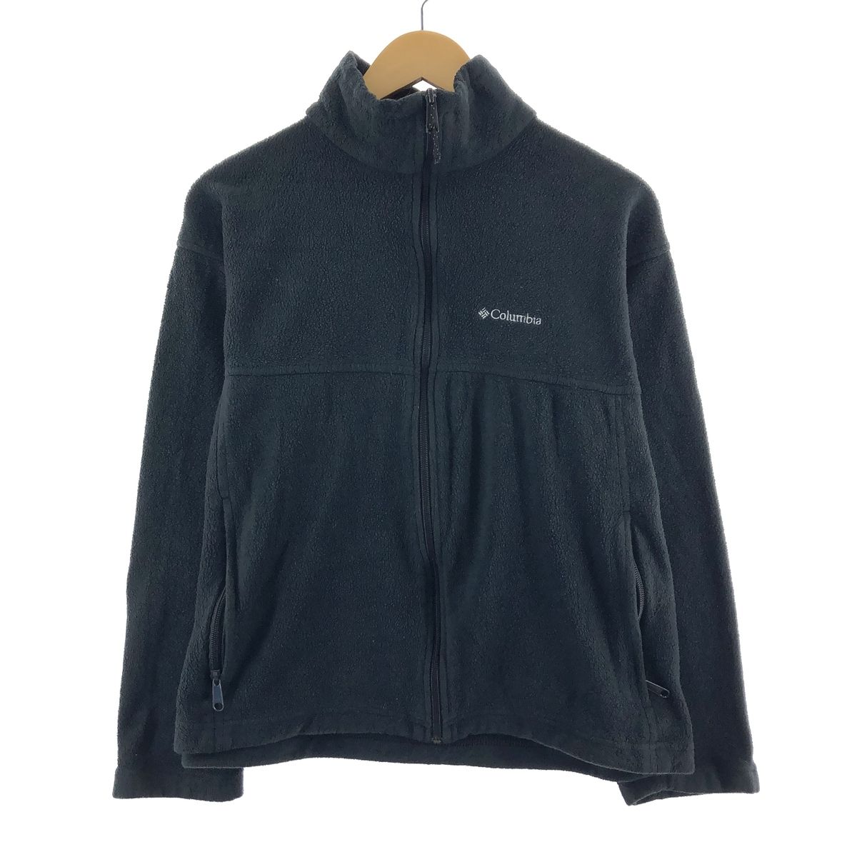 古着 コロンビア Columbia ハーフジップ フリースプルオーバー メンズM/eaa376076