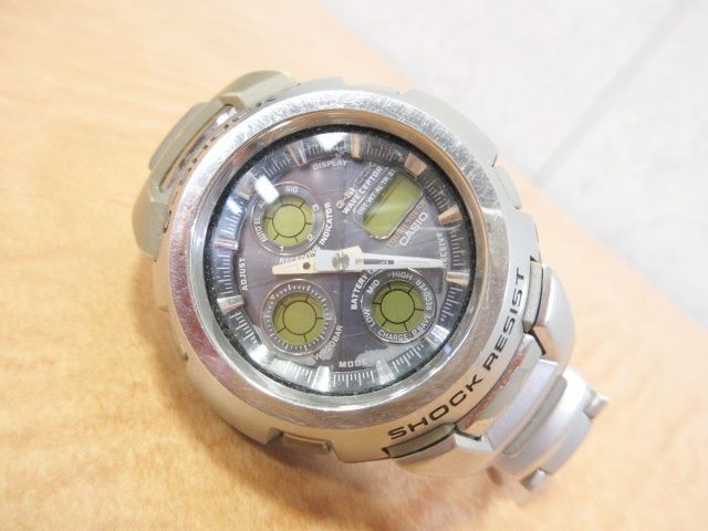 CASIO カシオ G-SHOCK GW-1000DJ  電波ソーラー ソーラーバッテリー デジタル シルバーカラー