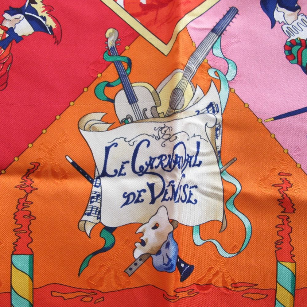 HERMES エルメス カレ90 LE CARNAVAL DE VENISE ベニスの