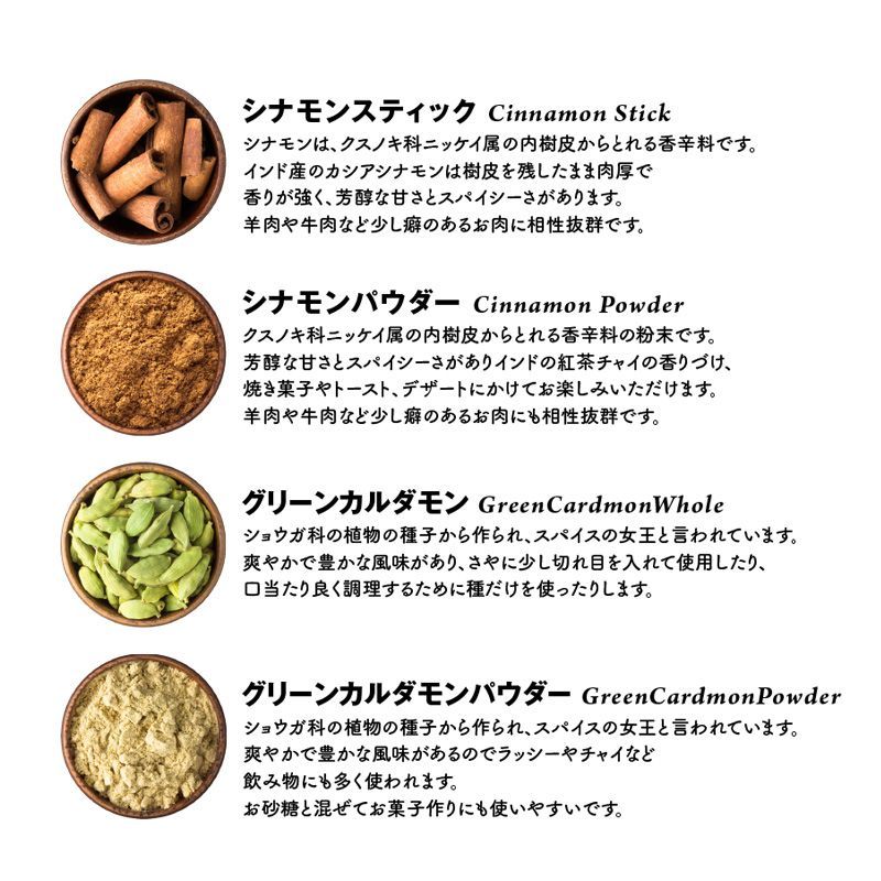 人気スパイス