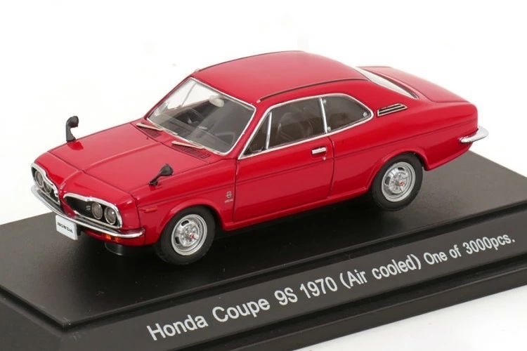 エブロ 1|43 ホンダ クーペ 9S 1970 レッド 3000台 Ebbro 1 43 Honda Coupered 43416