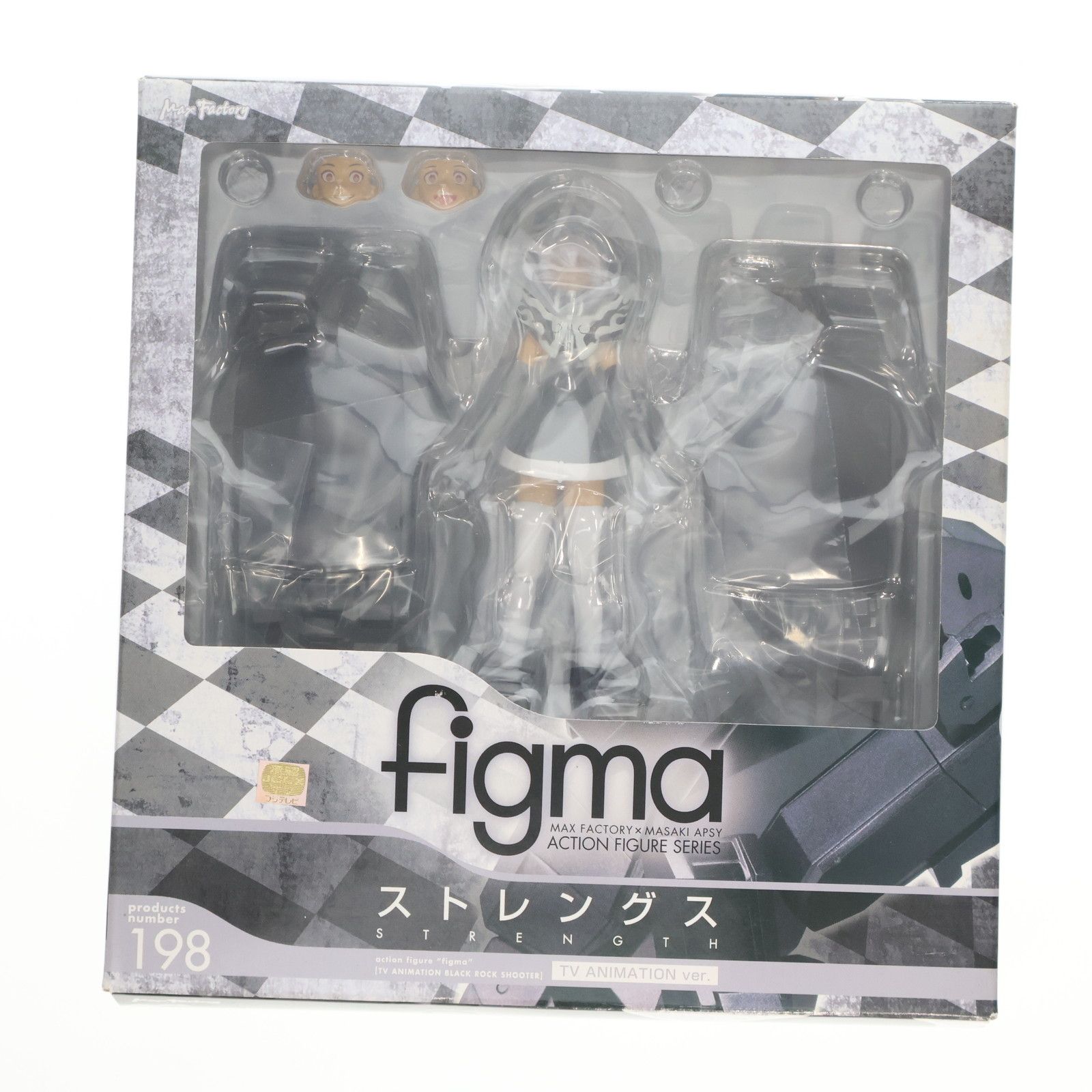 figma(フィグマ) 198 ストレングス TV ANIMATION ver. ブラックロックシューター 完成品 可動フィギュア マックスファクトリー