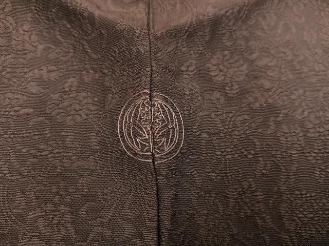 上質な色無地 更紗地紋